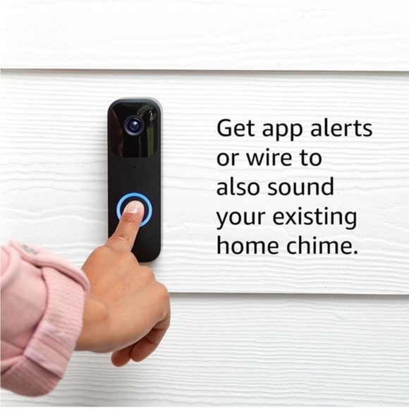 Blink Video Doorbell Two-way audio, HD video, motion & chime app alerts & Alexa. - Picture 4 of 11
